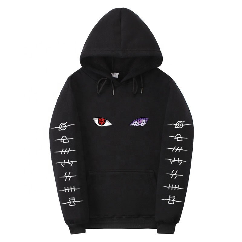 Ready to Ship Adult Akatsuki Hoodie Akatsuki Costumes Plus Size Men's Hoodies Unisex Anime Hoodie