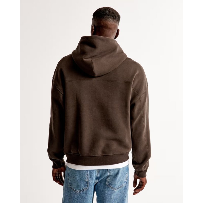 crop top men's french terry fit hoodie streetwear pullover blanks custom logo velour hoodie 1800 gsm cropped hoodie