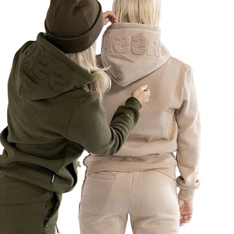 Wholesale custom embossed logo thick fleece Plus Size Pullover Men's Hoodies