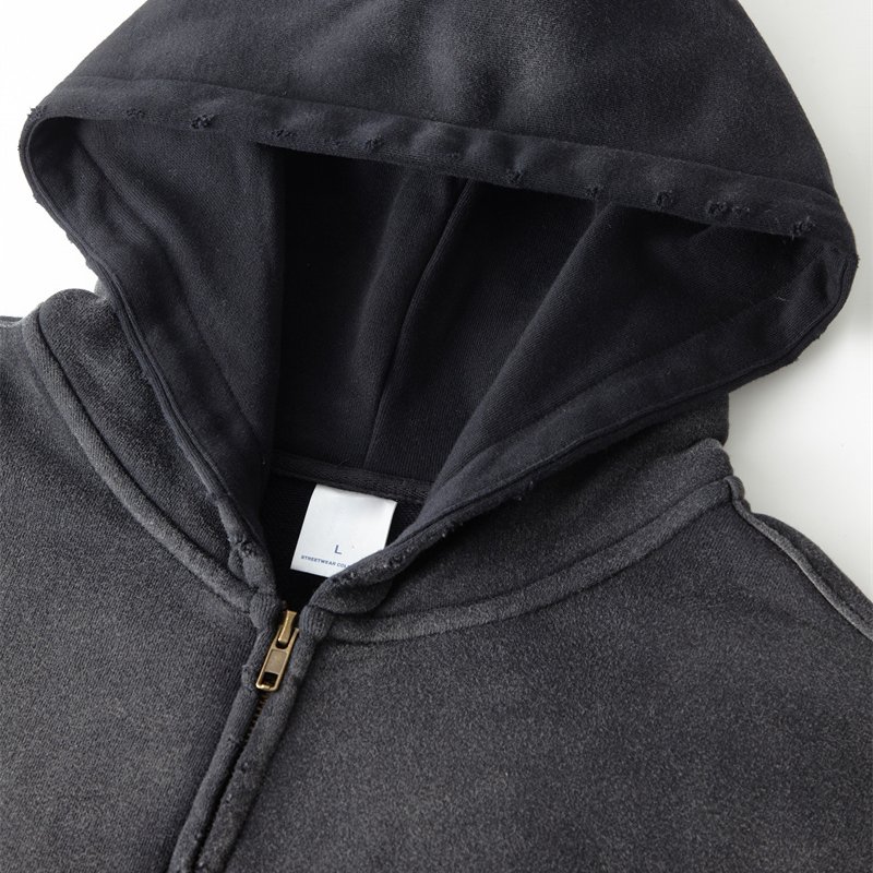 High Quality Custom Logo Cotton hooded pullover sweatshirt premium heavy fleece oversized hoodie men's hoodies