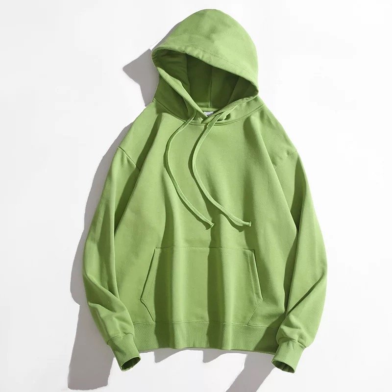 Men's Comfortable Pullover Hoodies Solid Color Full Sleeve Oversized 3D Print Pattern Direct Factory Price Bangladesh Size XL