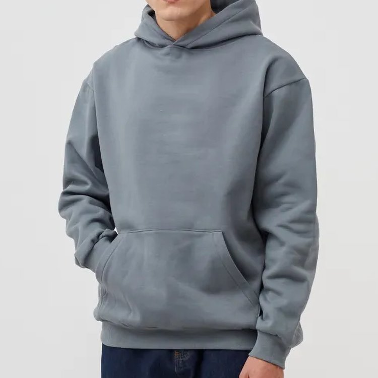 HIC High Quality Streetwear 100% Cotton Oversized Hoodie Heavyweight Printing Blank Essential Customized Hoodie men's hoodies