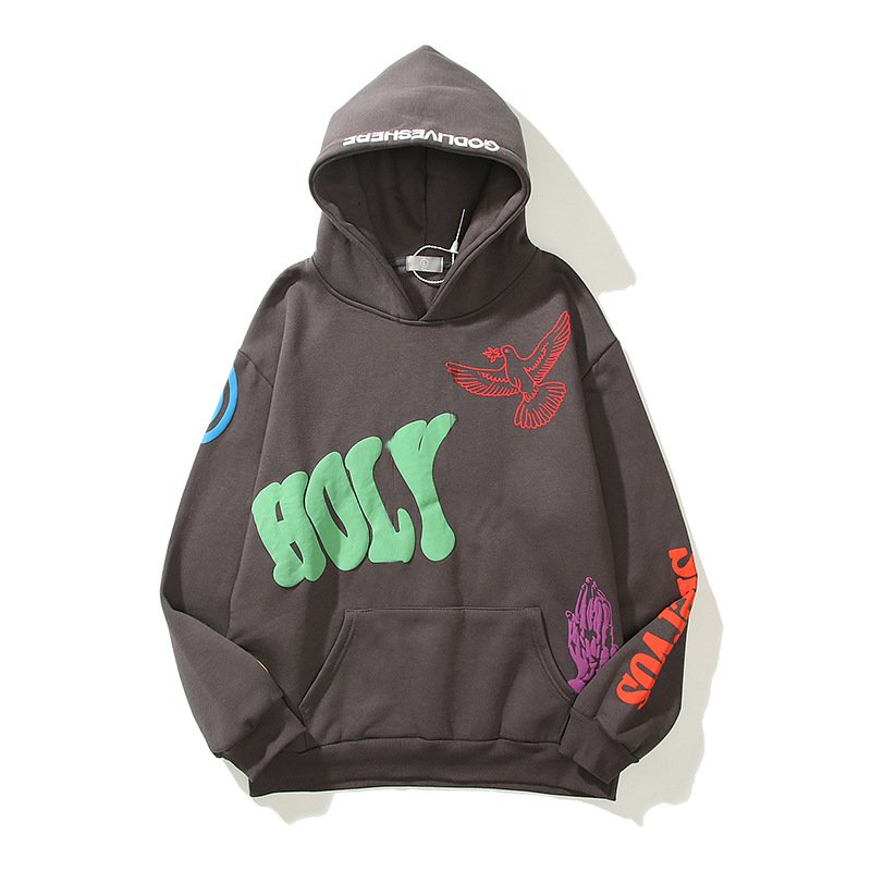2024 Wholesale 420 gsm 3d puff cropped hoodie men high quality custom heavyweight printing woman hoodie
