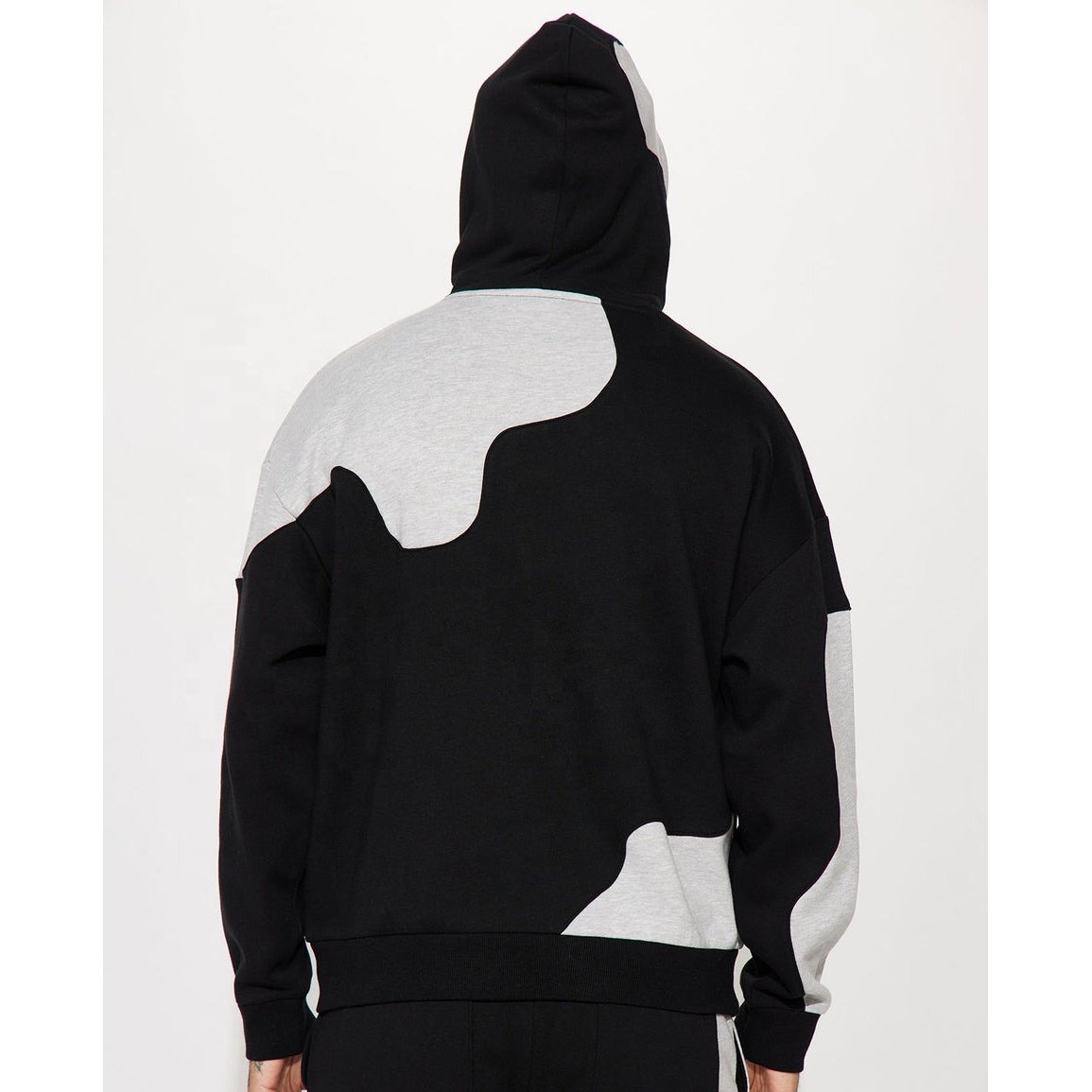 2024 Top Casual Men's Fashion Hoodie With custom design puff print logo custom oversized streetwear fashion hoodies for men