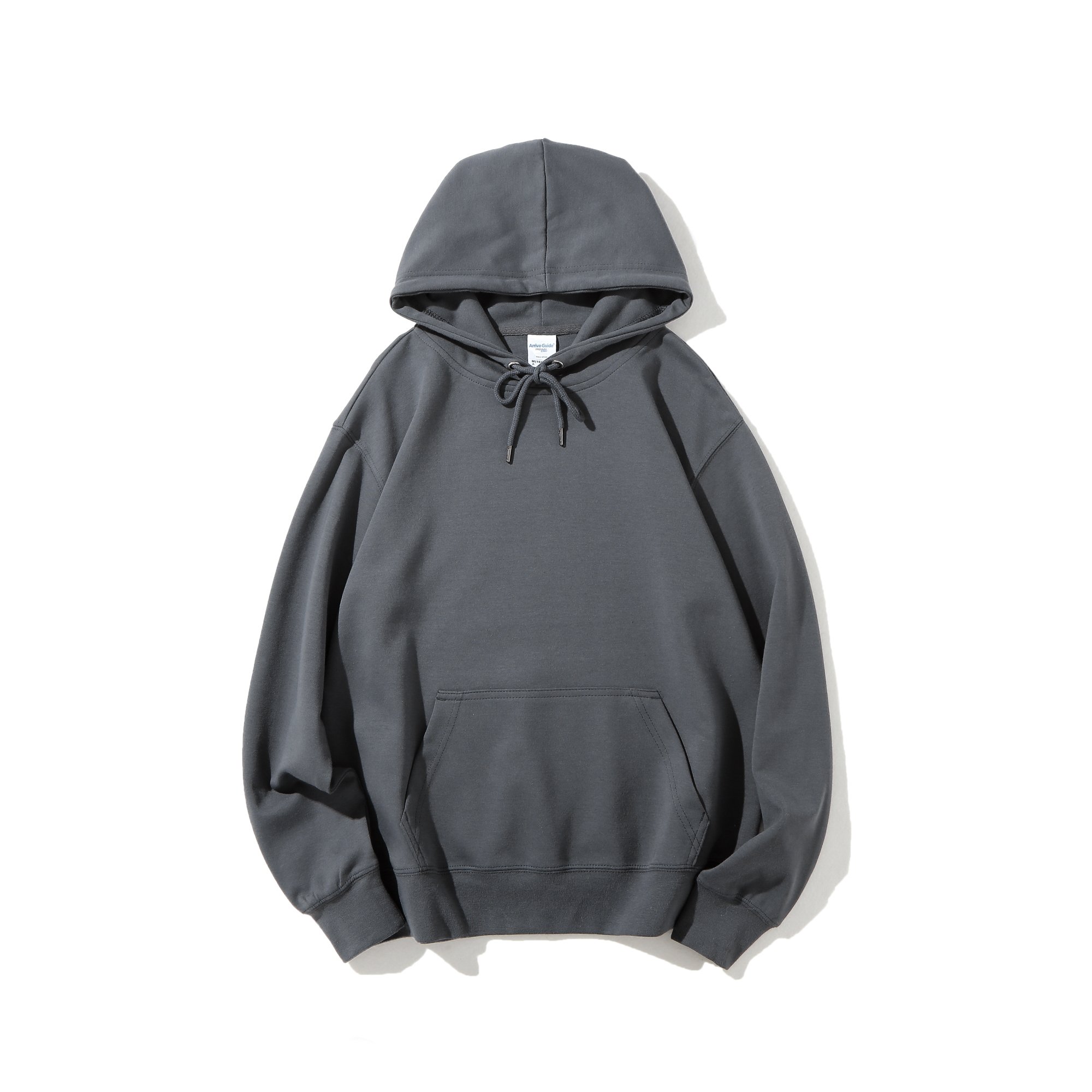 Wholesale 340Gsm Men's Hoodies Unisex Streetwear Pullover Custom Printing Logo Blank Men Casual Hoodies