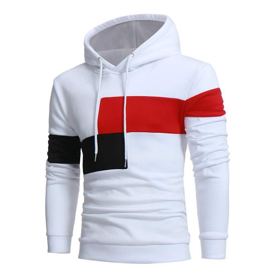 Hot selling 2024 New Autumn And Winter Men's Casual Stitching Sweatshirts Long Sleeved Sweater Fashion Men's Pullover Hoodies