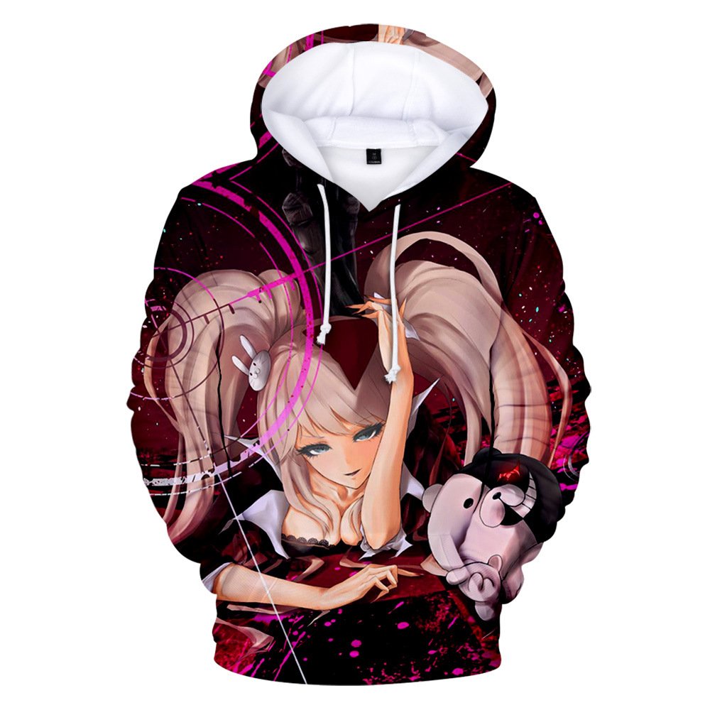 New Designs Stock No Moq 3d Anime Cartoon Digital Print Hoodie Comics Cosplay Adults And Children Youth Sweatshirt