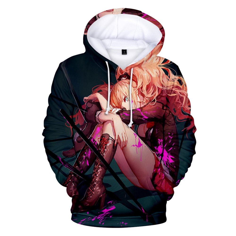 New Designs Stock No Moq 3d Anime Cartoon Digital Print Hoodie Comics Cosplay Adults And Children Youth Sweatshirt