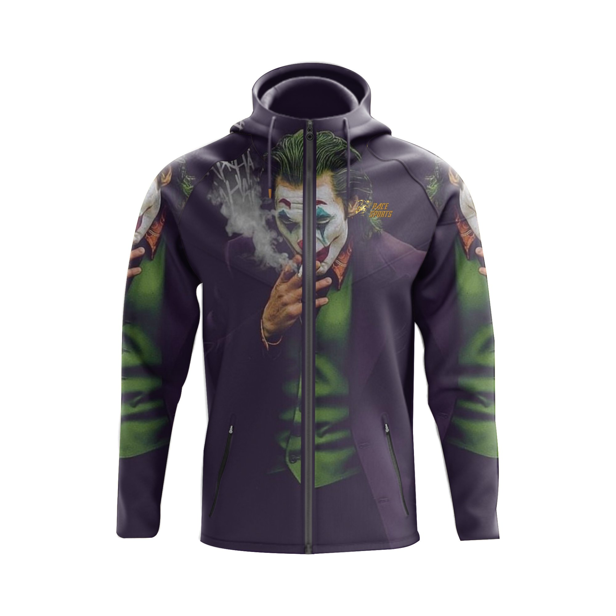 New Fashion 100% Cotton Hooded Pullover High Quality Thick Fleece Oversize Loose Custom Men's hoodie by pace sports