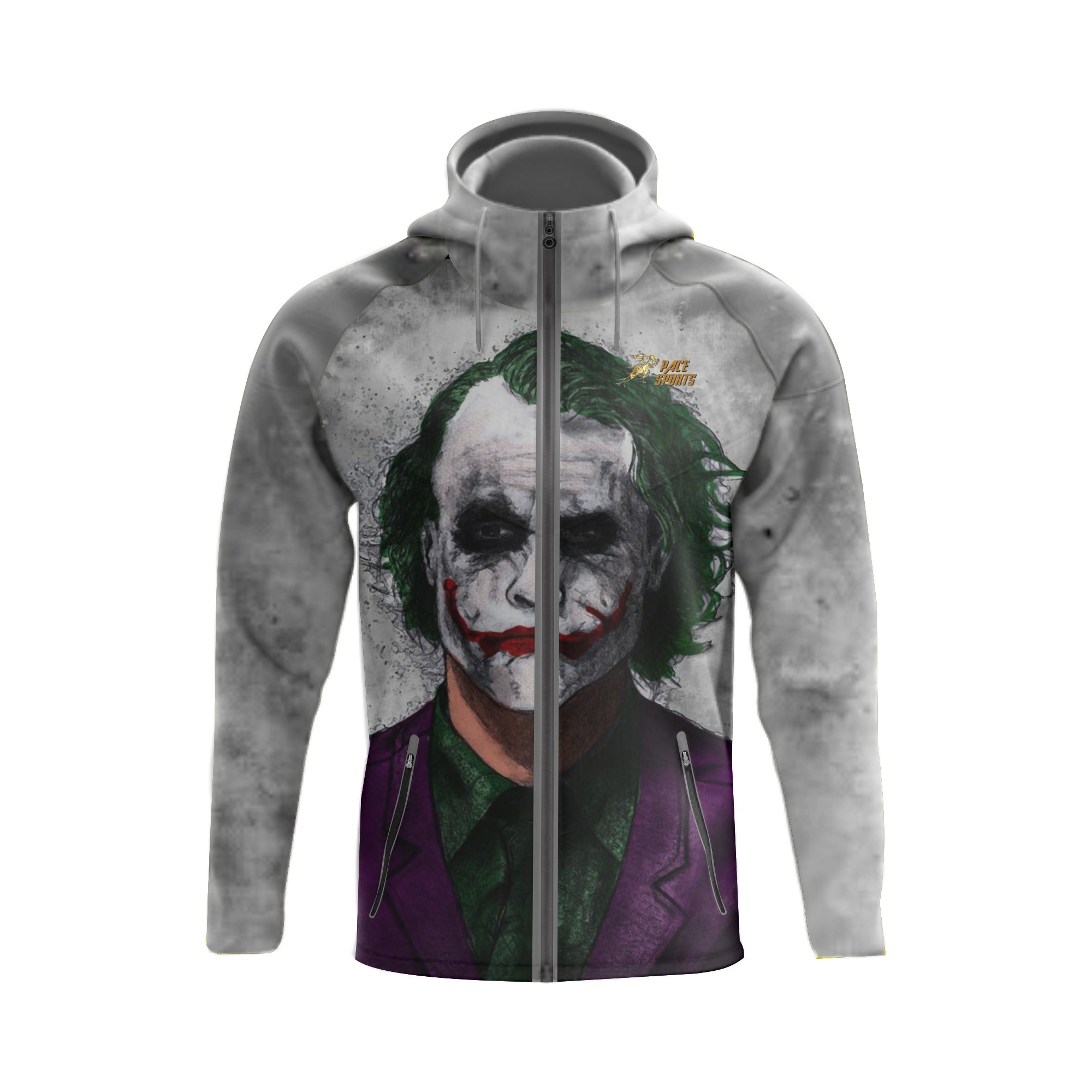 New Fashion 100% Cotton Hooded Pullover High Quality Thick Fleece Oversize Loose Custom Men's hoodie by pace sports