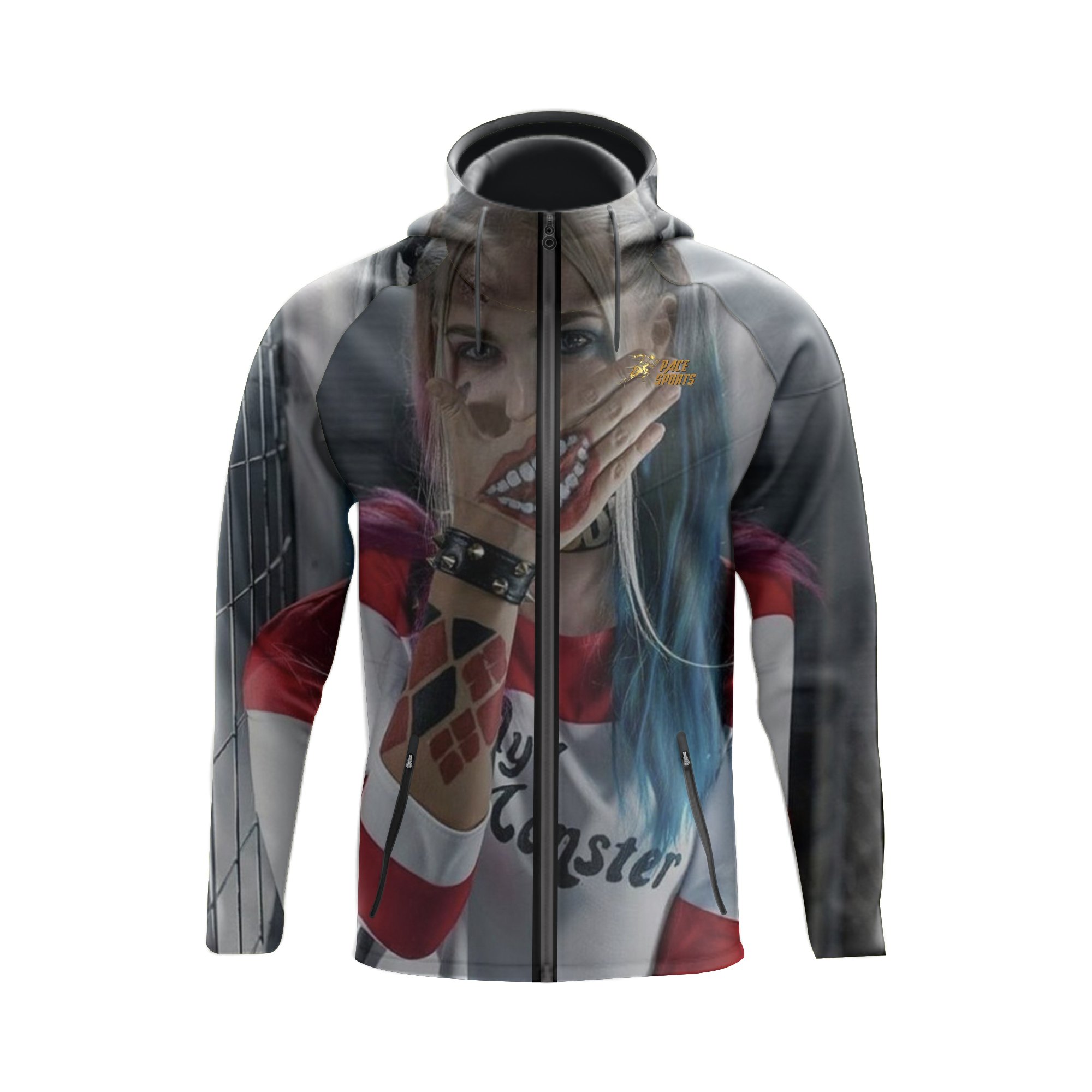 New Fashion 100% Cotton Hooded Pullover High Quality Thick Fleece Oversize Loose Custom Men's hoodie by pace sports