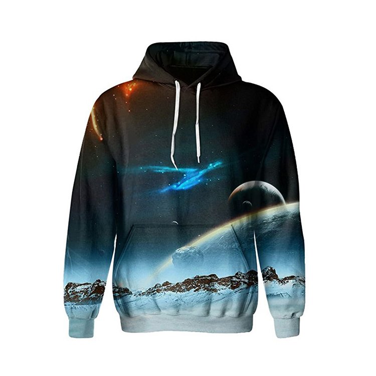 Wholesale customized design logo printed sublimation hoodies Custom high quality men's sublimation print hoodies