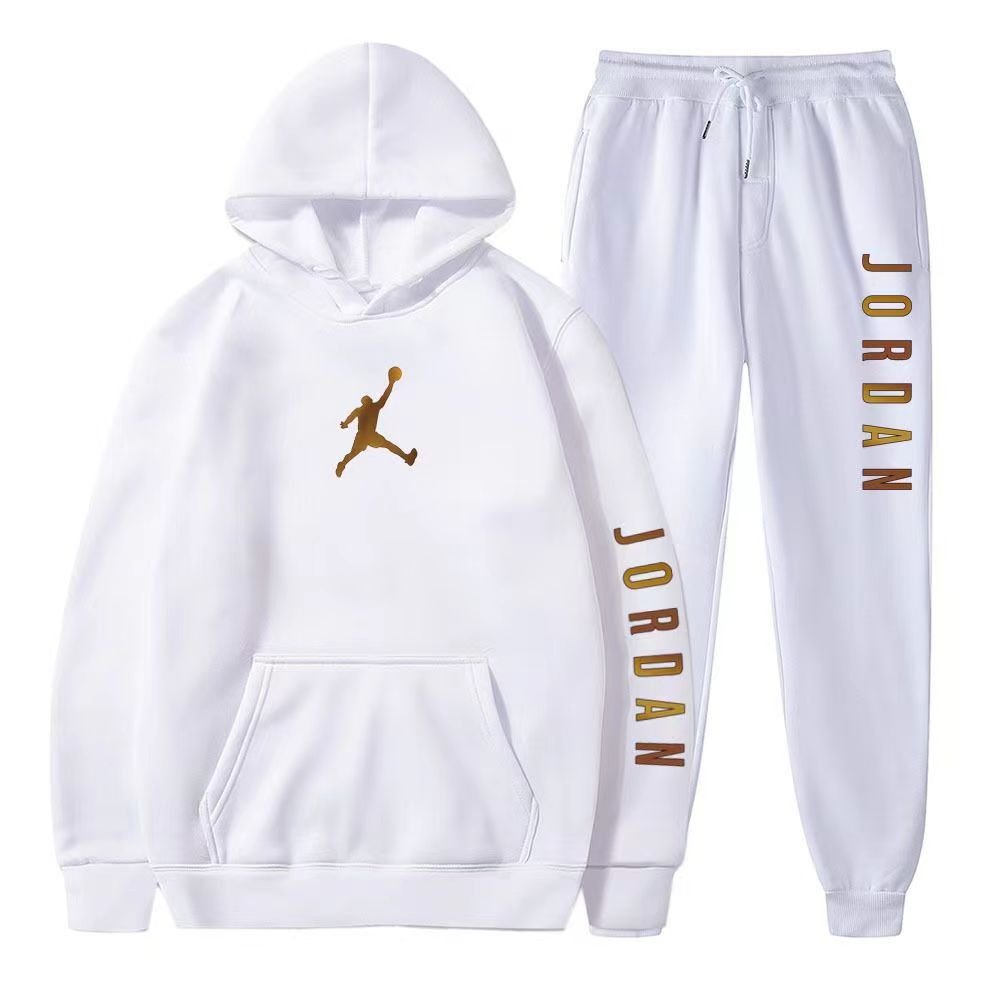 100% Polyester Autumn/Winter Men's Hoodie Set Customized Logo Sweater Classic Cheap Winter Hoodie Wholesale