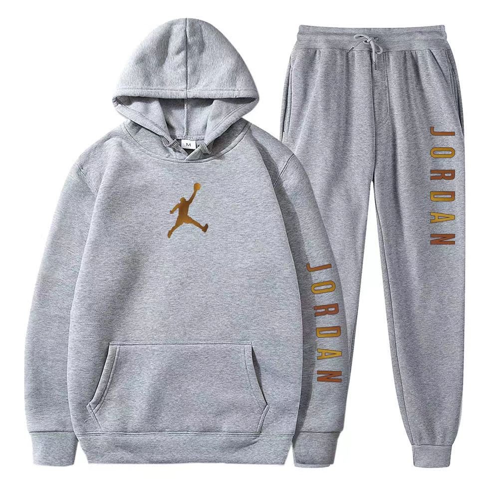 100% Polyester Autumn/Winter Men's Hoodie Set Customized Logo Sweater Classic Cheap Winter Hoodie Wholesale