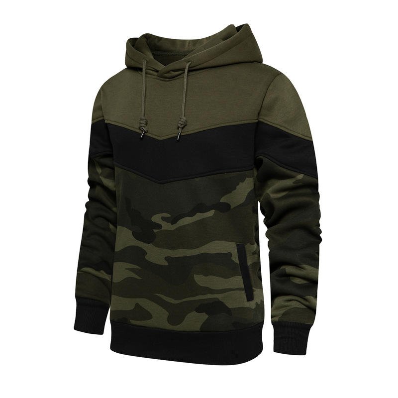 Hot selling Custom Logo Pullover Plain Sweatshirts Color Block Unisex Hoodies Oversized Blank Cotton Men Hoodies