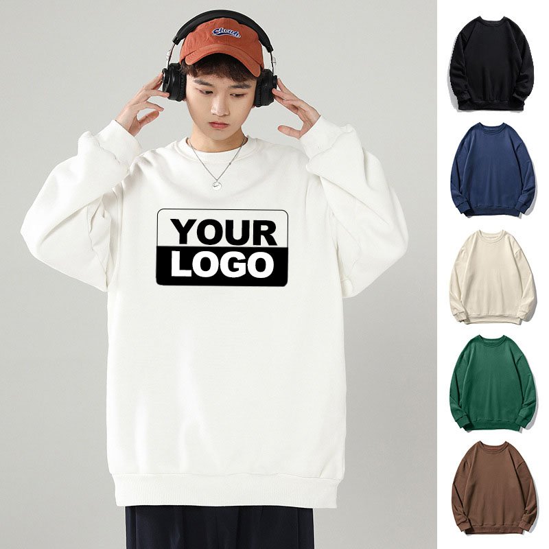 Custom Logo Heavyweight Blank Men's Hoodies Wholesale Oversized Streetwear 100% Cotton Hoodie With Printed Designs