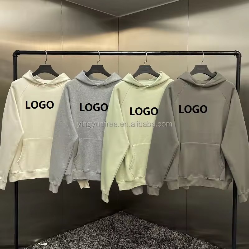 WholesalePrinted Customized Hoodie High Quality Printing Custom LogoSweatshirts Men HeavyweightOversized Plus Size Men's Hoodies