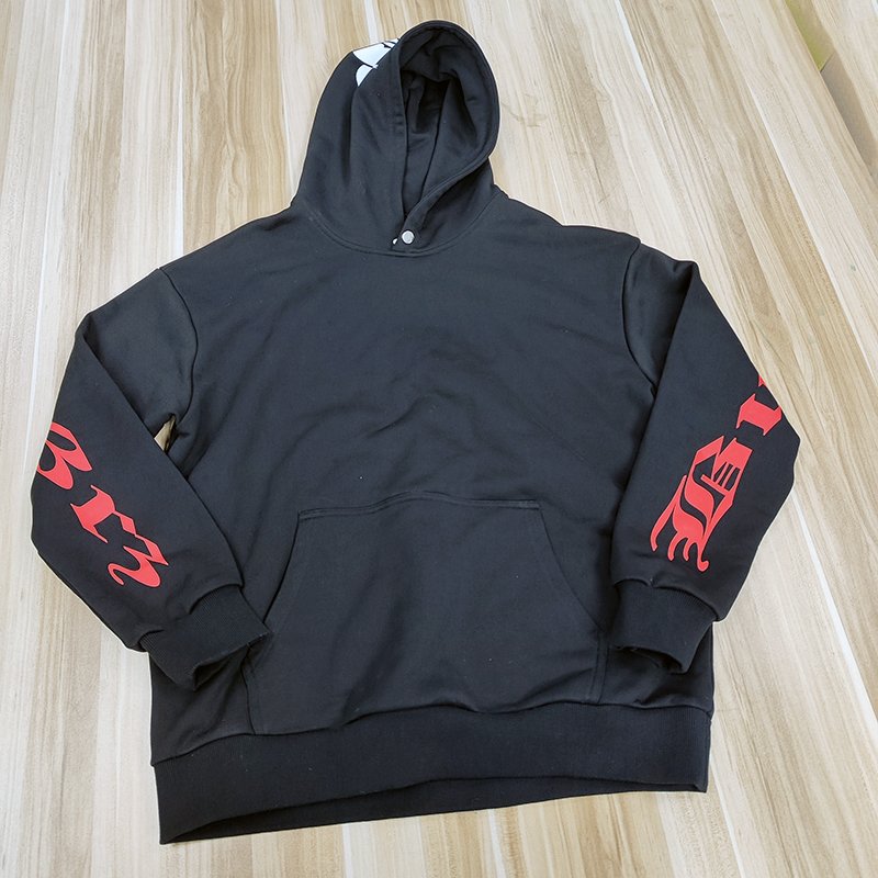 factory wholesale high quality heavy cotton oversized 3d hoodies unisex