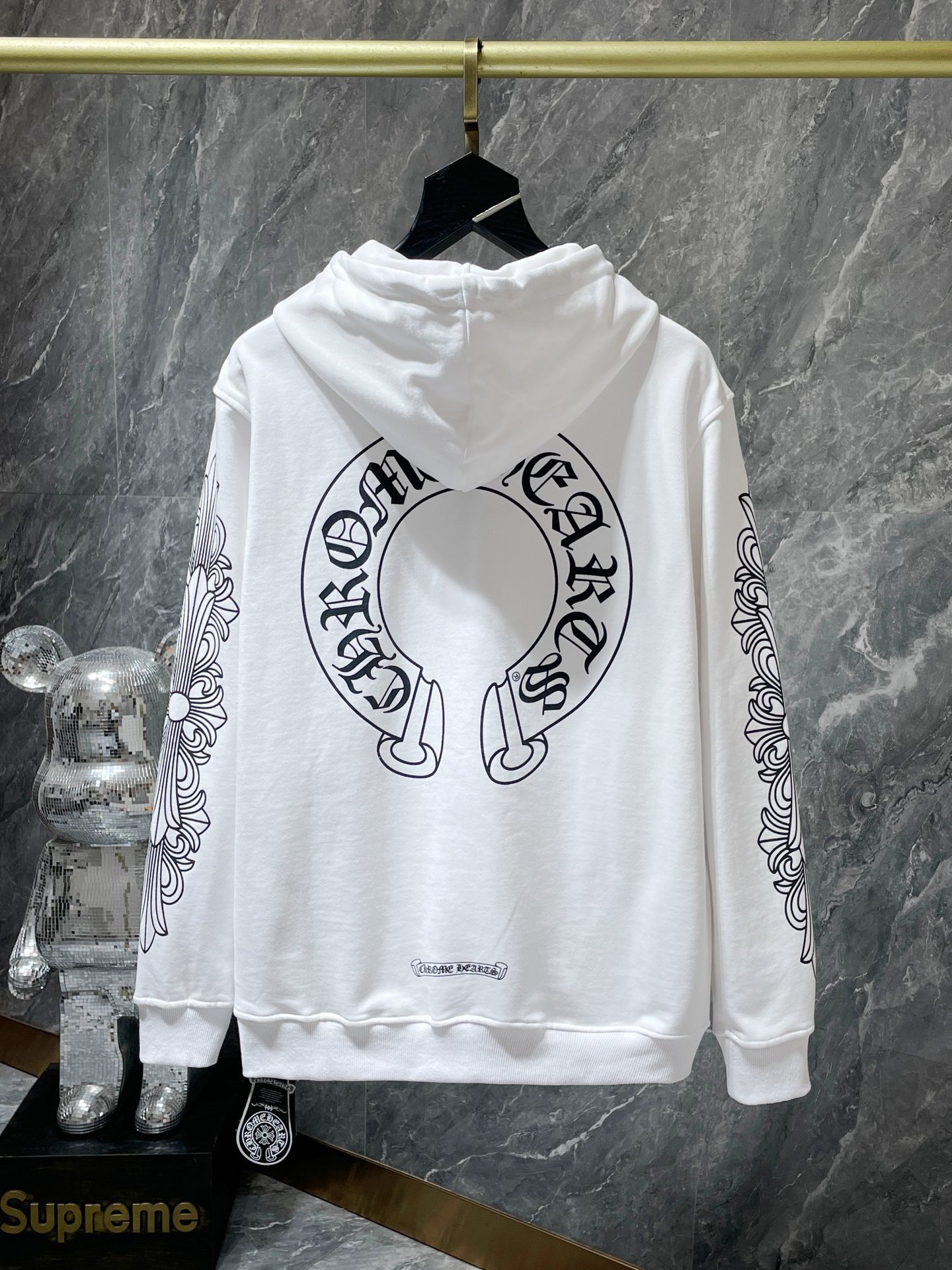 2024 Luxury Hearts Chrome Casual Brand High Quality Hoodie The Latest Designer Fashion Long Sleeve Neutral Printed Cotton