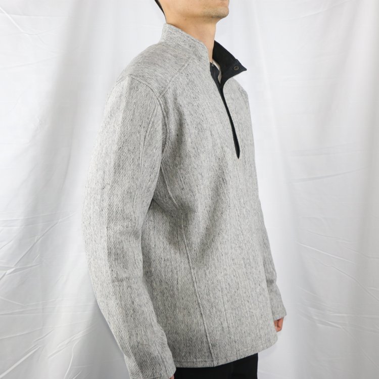 High Quality Men Fleece Jacket 100% Merino Wool 1/4 Zip Sweatshirts High Collar Custom Logo Plain T-shirt Men's Hoodies