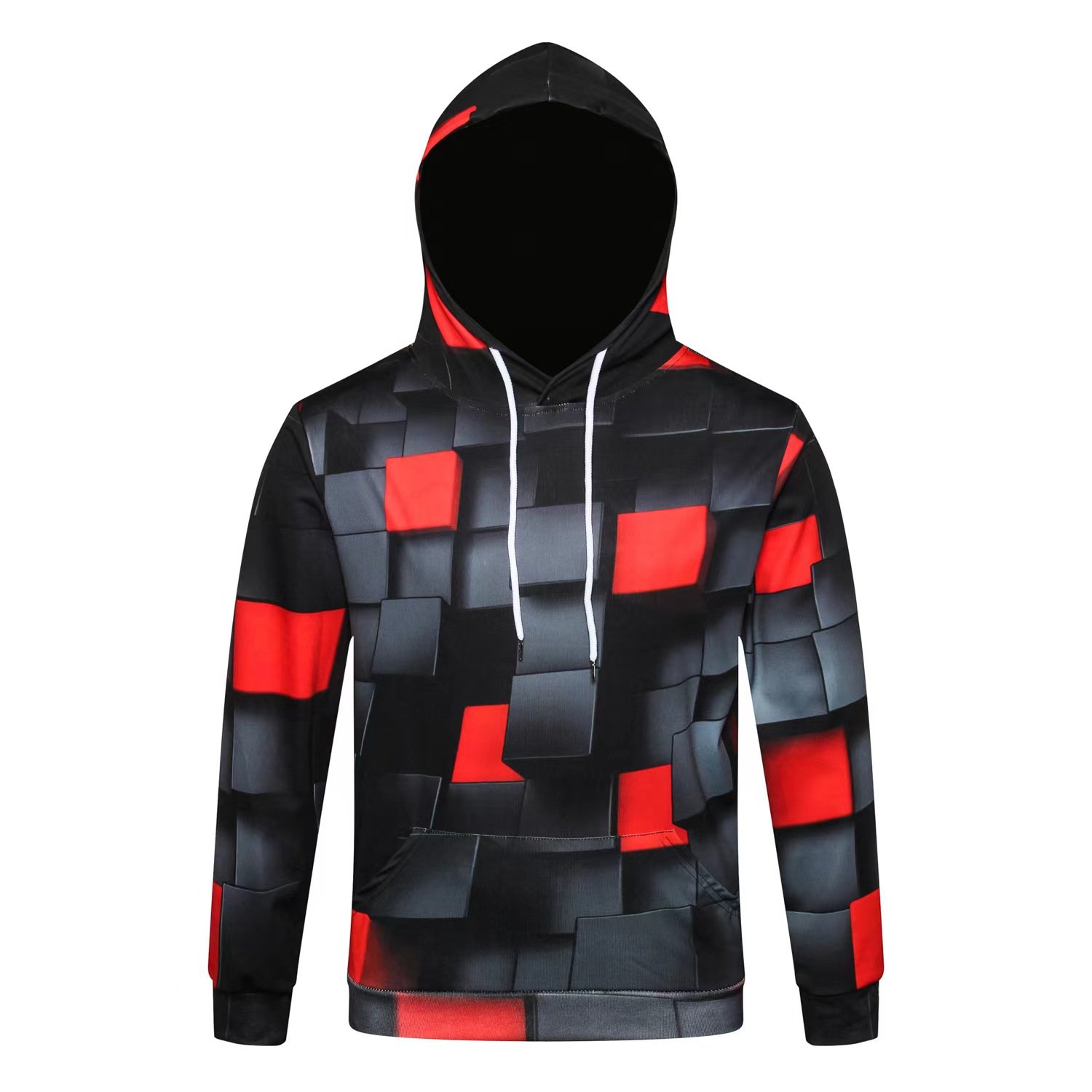 Wholesale Custom Embroidered Screen Puff Printing Men'S Hoodies Sweatshirts Sublimated Hoodie