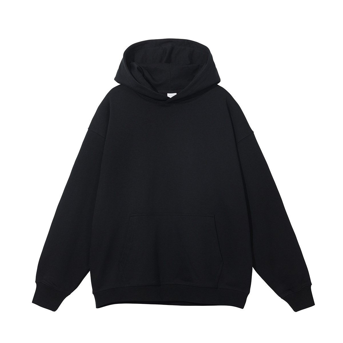 Custom Cotton Drop Shoulder Men'S Hoodies OEM Heavyweight Plain Pullover Men Blank Oversized Hoodie