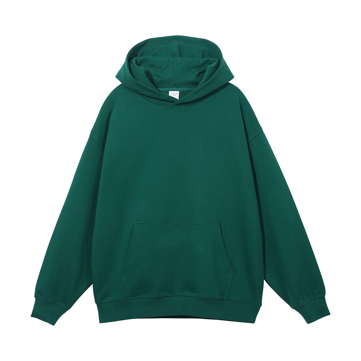 Custom Cotton Drop Shoulder Men'S Hoodies OEM Heavyweight Plain Pullover Men Blank Oversized Hoodie