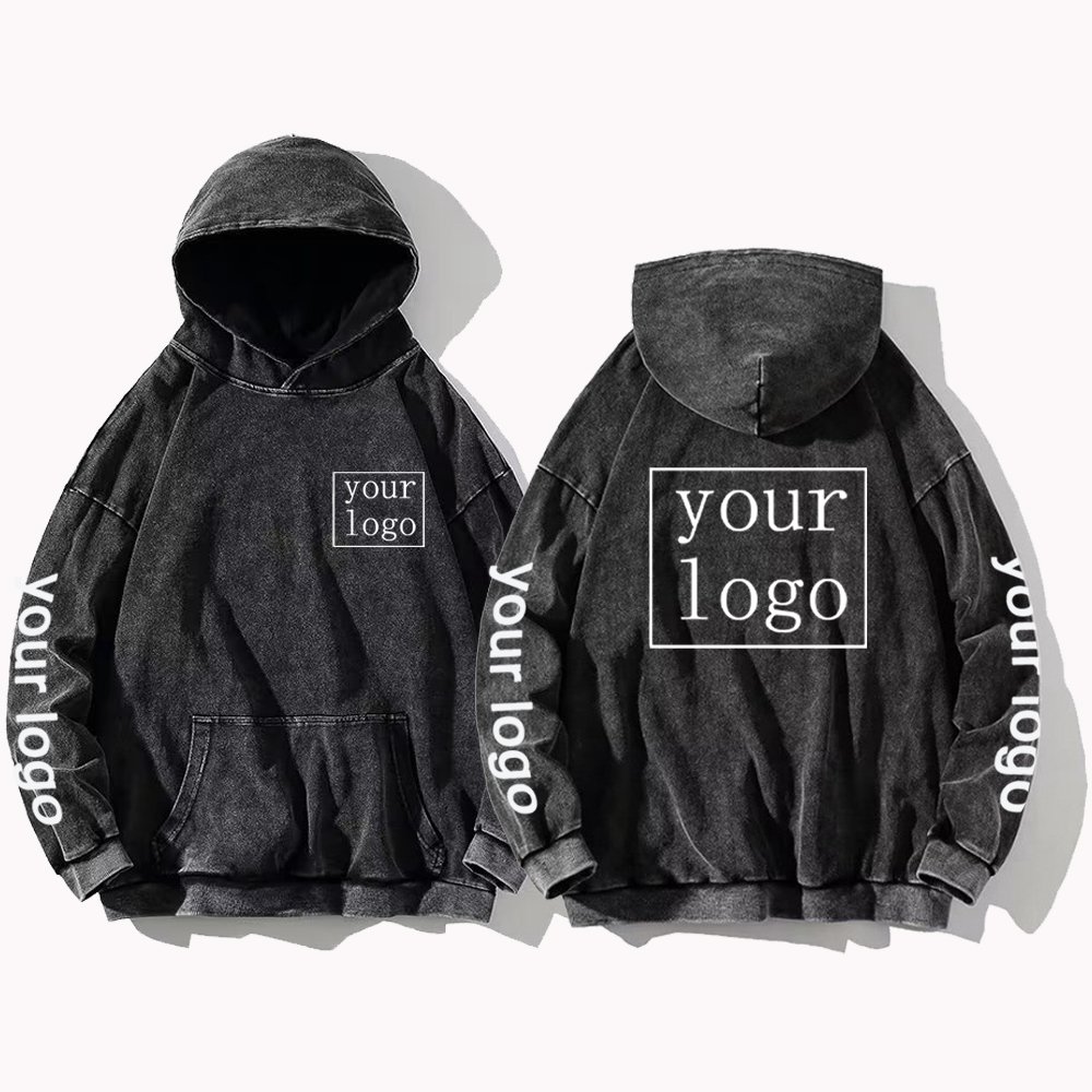 Free Sample Oem Custom Oversized Plain Cotton Blank Hoodies Mens Pullover Unisex Bulk Plus Size Men's Hoodies & Sweatshirts