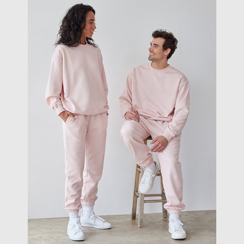 Customized unisex 2 Piece Outfits Lounge Hoodie Sweatsuit Sets Oversized Sweatshirt Baggy Fall Fashion Sweatpants with Logo