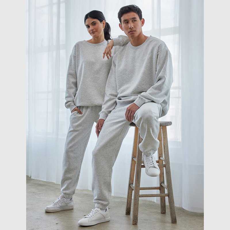 Customized unisex 2 Piece Outfits Lounge Hoodie Sweatsuit Sets Oversized Sweatshirt Baggy Fall Fashion Sweatpants with Logo