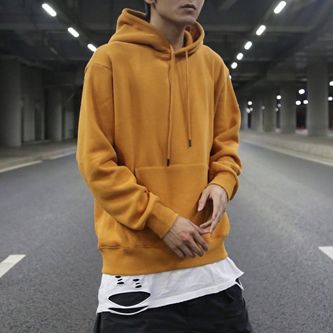 High quality men's hoodies sweatshirts stock dropshipping fashion blank hoodies