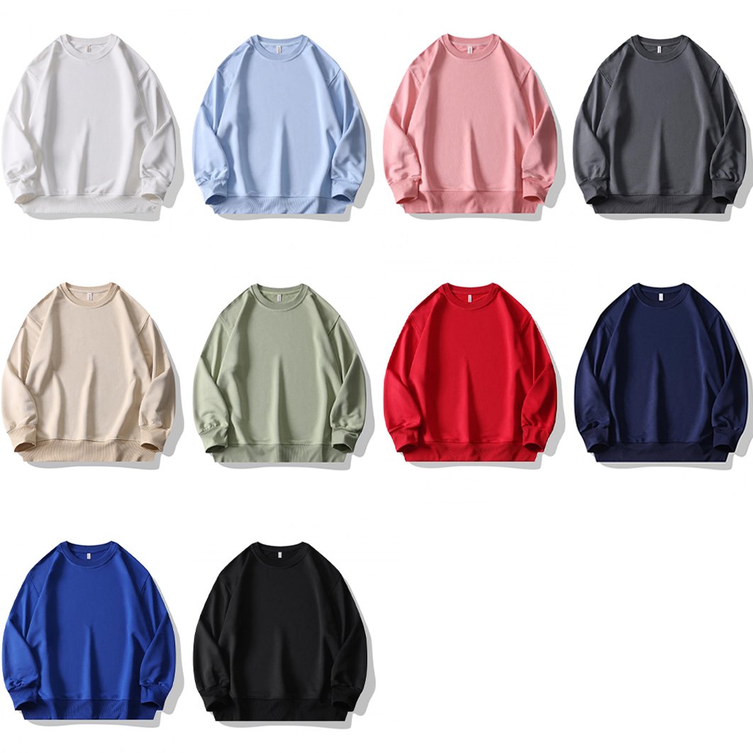 Custom Oversized Sweatshirt Men Sweat Shirt Drop Shoulder Crewneck Sweatshirt Men's Hoodies & Sweatshirts Sudaderas Para Hombre
