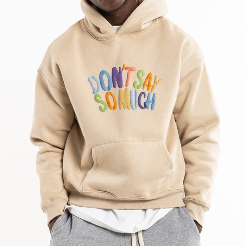 OEM Custom Logo Casual Hip Hop Streetwear High Quality 100% Cotton Sweatshirts Premium Quality Hoodie Streetwear Men's Hoodies