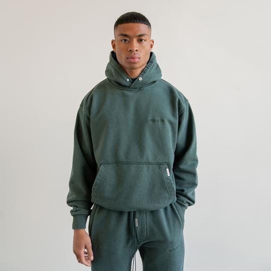 Cropped Hoodie Men 400Gsm French Terry 100% Cotton Vintage Hoodies In Bulk Best Quality at Wholesale Price For Men's Hoodies