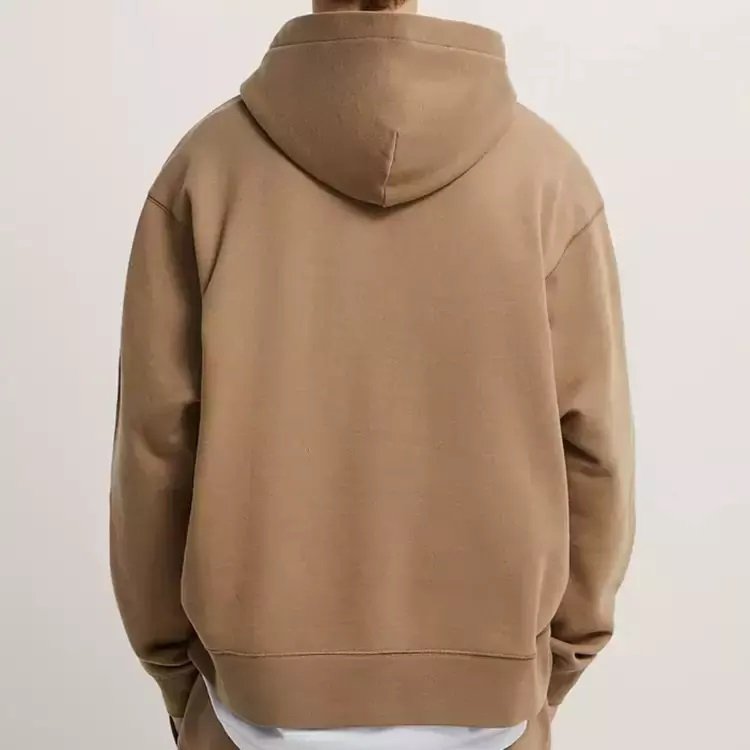 High quality 100 cotton pullover heavyweight oversized puff printing custom men's hoodies