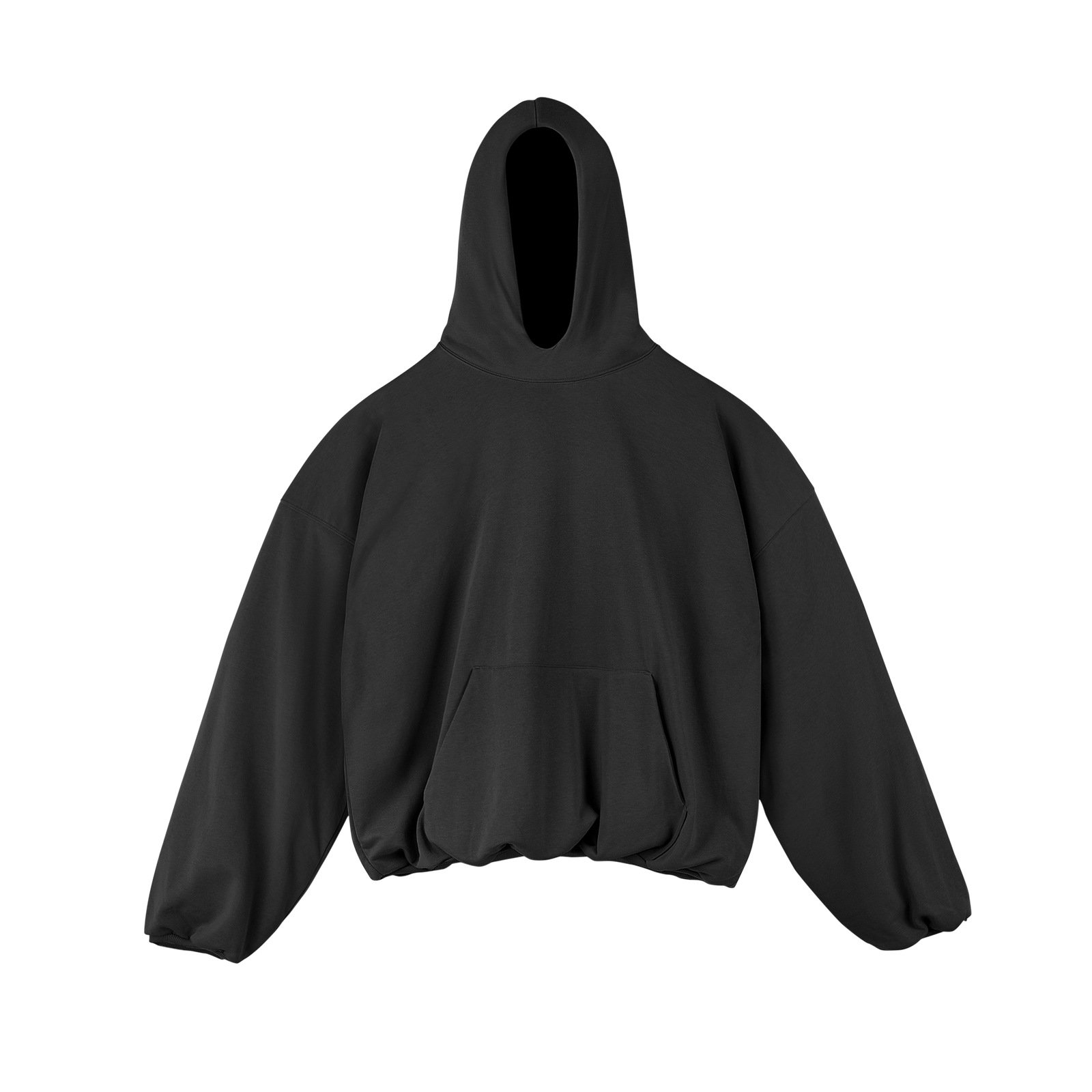 Winter New Arrival Blank Hooded Manufacturer Wholesale Double Layer Plain Pullover Plus Size Men's Hoodies