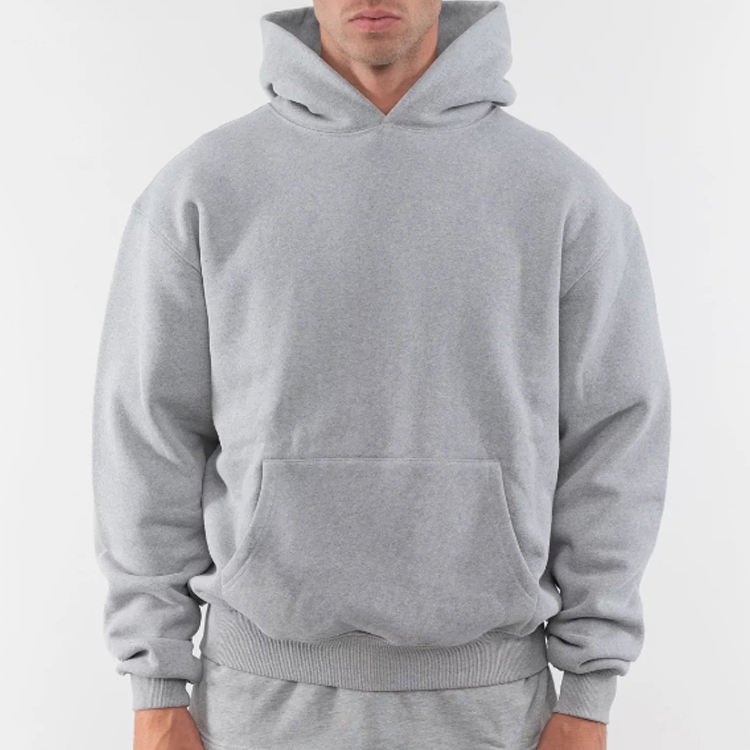 men's 100%cotton blank thick fleece quality heavy weight oversized fit custom print logo men's hoodies&sweatshirts