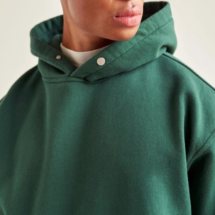 Men's Hoodies & Sweatshirts Organic 100% Cotton Custom Logo Pullover Drop Shoulder Oversized hoodie manufacturers