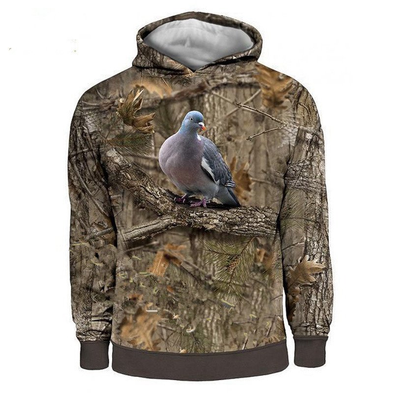 Shero Plus Size Customize Unisex Hoody camo hoodie Custom Logo Men's Hoodies Hunting Clothing