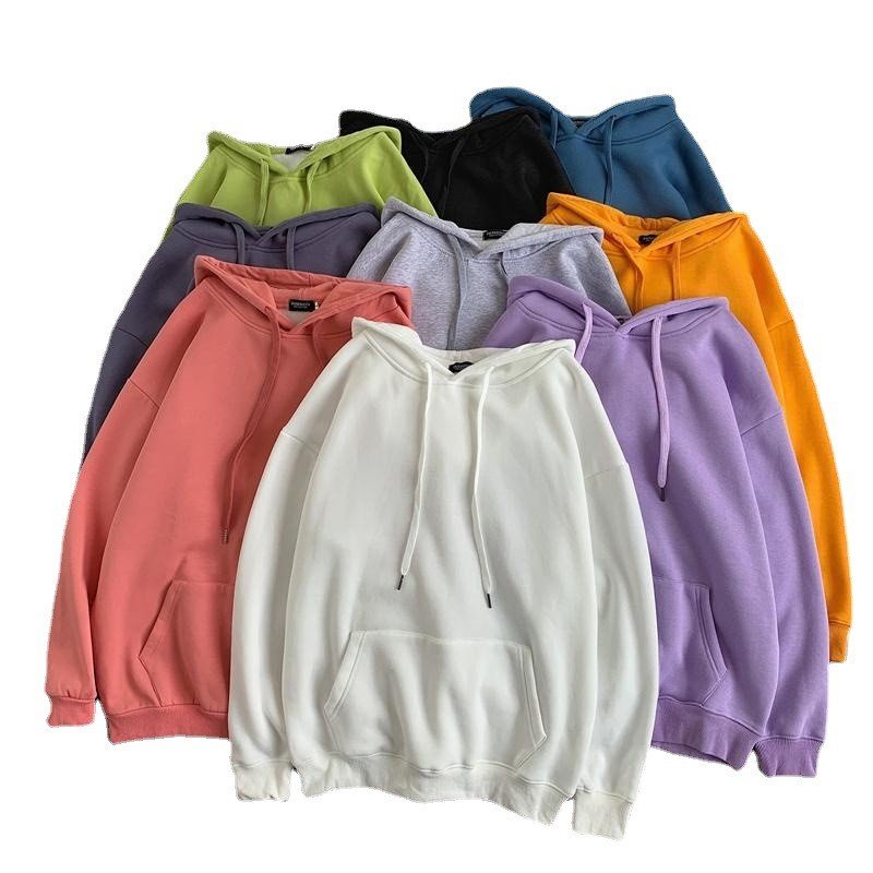 High Quality Men's Hoodies 100% Cotton Pullover Warm Oversize Wholesale Men Custom Logo Printing Embroidery