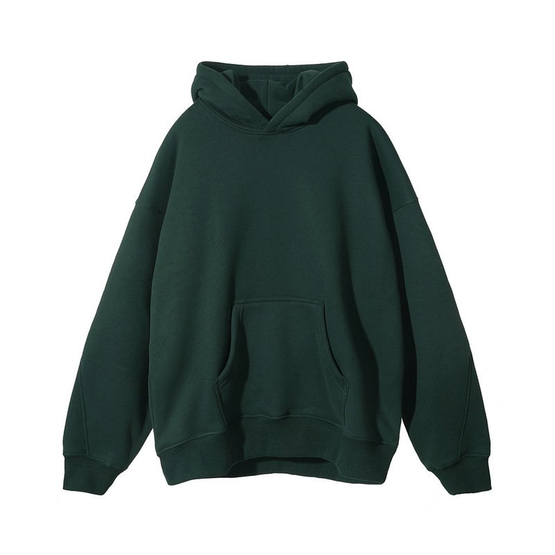 PASUXI Autumn Winter 500G Cotton Hoodie Pullover High Quality Men Blank Oversized Hoodie Heavyweight Pullover Hoodie