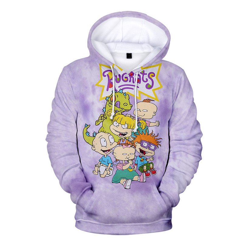 Wholesale New Design 3D Printed Hoodie Sweatshirt Casual Cartoon Characters Unisex Hoodie Sweatshirt