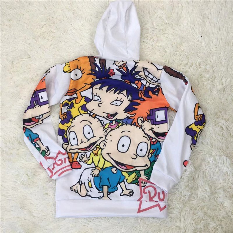 Wholesale New Design 3D Printed Hoodie Sweatshirt Casual Cartoon Characters Unisex Hoodie Sweatshirt