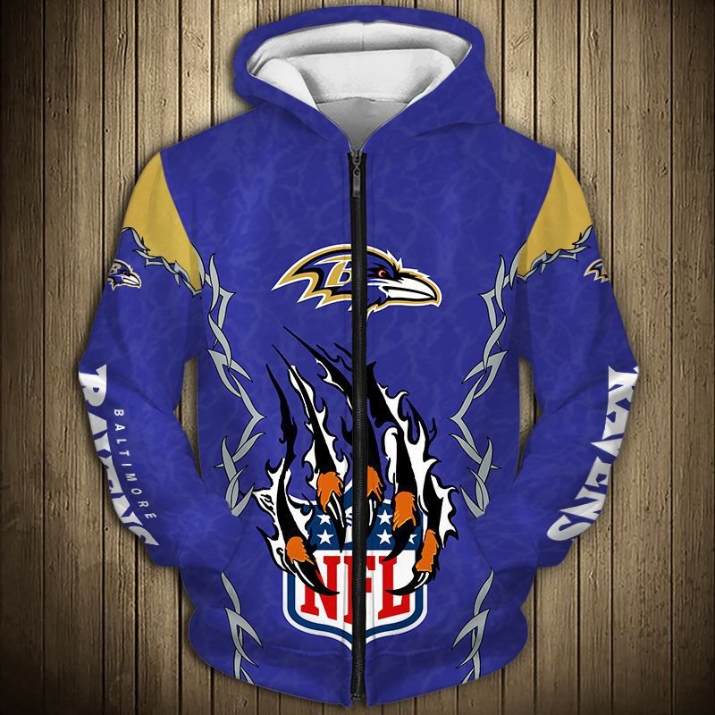 Latest Design Zipper-up Style 2024 American Football Polyester Hoodies 3D Digital Printed US Size Hoodies Men's Hoodies