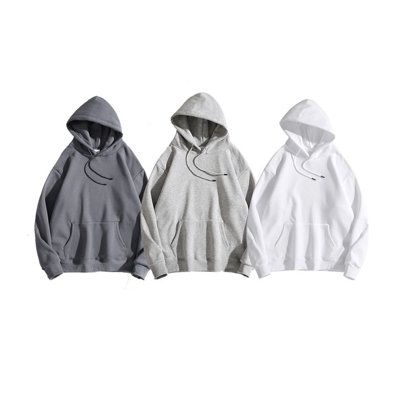 H5279 Hoodies Manufacturers Custom 360g 100% Cotton Fleece Lined Blank Hoodie Men's Hoodies