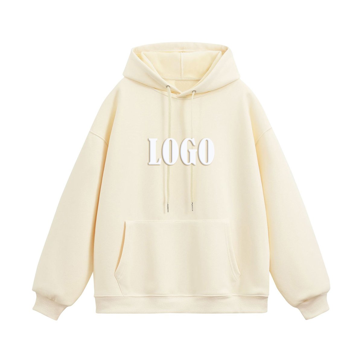 Unisex Men's Women's Double-Sided Logo Hoodie High Quality Velour Fleece Hip Hop Streetwear Style Wholesale XS Size 3D Pattern