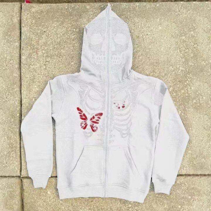 Wholesale Comfortable Cotton Men's Hoodies Sweatshirts Custom Labeled and Durable with Zipper Oversized Patterned Clothing