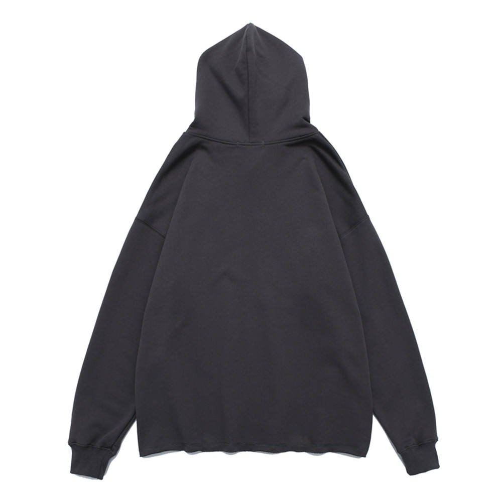 Wholesale Custom Oversized Drop Shoulder Men's Hoodies Heavyweight Hip Hop 100% Cotton Streetwear Men's Hoodies