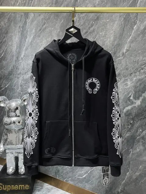 Luxury Hearts Chrome High Quality Long Sleeves Fashion Hoodie Printed Casual Wear Men's Hoodie Customisition Available