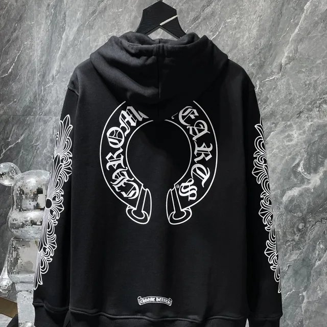 Luxury Hearts Chrome High Quality Long Sleeves Fashion Hoodie Printed Casual Wear Men's Hoodie Customisition Available